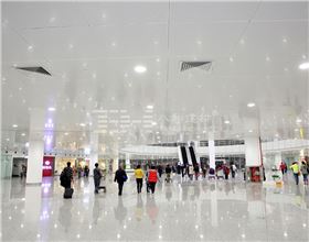 方形鋁扣板吊頂案例