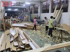 【木紋鋁單板】高端仿木紋生產線與車間 【木紋鋁單板】高端仿木紋生產線與車間