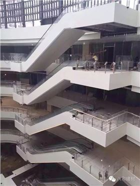 廣州合生廣場室內鋁單板裝飾接近尾聲2 廣州合生廣場室內鋁單板裝飾接近尾聲2