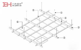 甲級(jí)寫字樓鋁扣板天花安裝方式 甲級(jí)寫字樓鋁扣板天花安裝方式