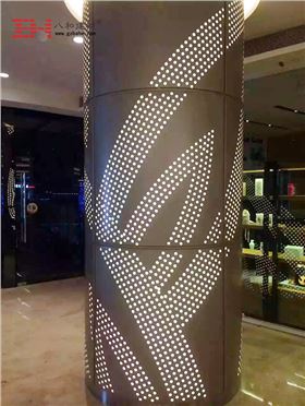 這樣的包柱鋁單板你喜歡嗎？2