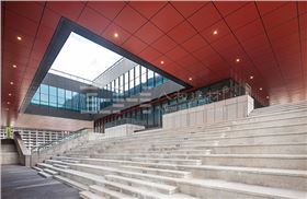 上海外高橋文化藝術(shù)中心-穿孔鋁單板 、鋁天花吊頂2