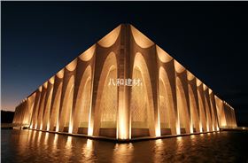 大廠民族宮 - 鏤空鋁單板的經典元素 大廠民族宮 - 鏤空鋁單板的經典元素