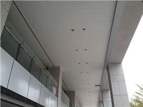 深圳書城中心城鋁單板屋檐