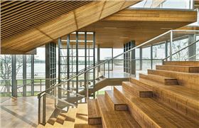 上海閣樓書屋鋁方通吊頂