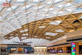 華潤萬象天地鋁格柵 華潤萬象天地鋁格柵