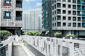 方孔鋁單板立面