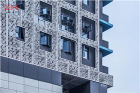 方孔鋁單板幕墻