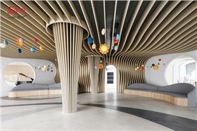 木紋弧形鋁方通 木紋弧形鋁方通