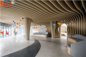 弧形鋁方通天花 弧形鋁方通天花