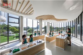 木紋鋁方通天花