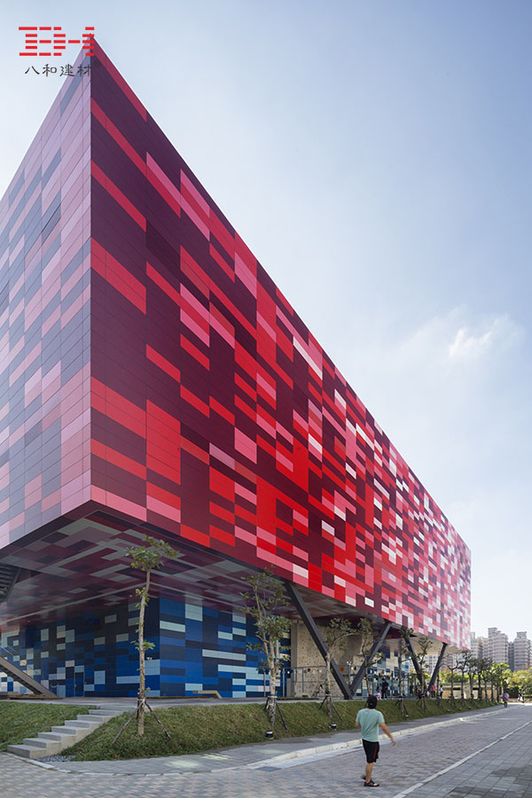 臺灣土城國民運動中心 鋁單板幕墻  (2).jpg