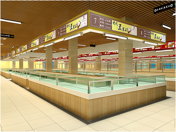 仿木紋鋁方通吊頂 仿木紋鋁方通吊頂