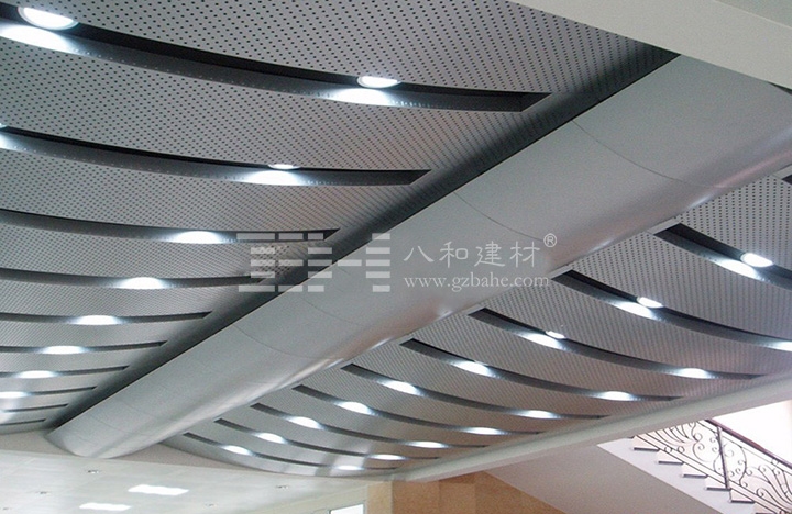 沖孔鋁單板吊頂應用案例 沖孔鋁單板吊頂應用案例