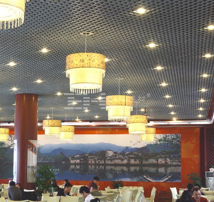 方形鋁格柵吊頂應(yīng)用案例 方形鋁格柵吊頂應(yīng)用案例