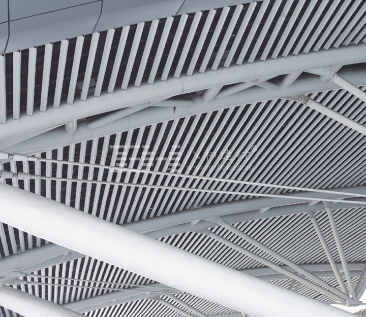 蝶形鋁掛片吊頂應用案例