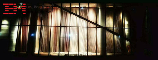 【歡迎品鑒】廣州藝術背景墻異型鋁單板安裝完工-八和建材