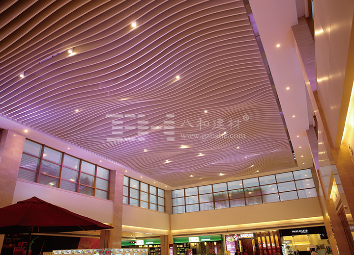 藝術弧形鋁方通-八和建材 藝術弧形鋁方通-八和建材