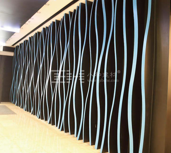 藝術弧形鋁方通-八和建材 藝術弧形鋁方通-八和建材