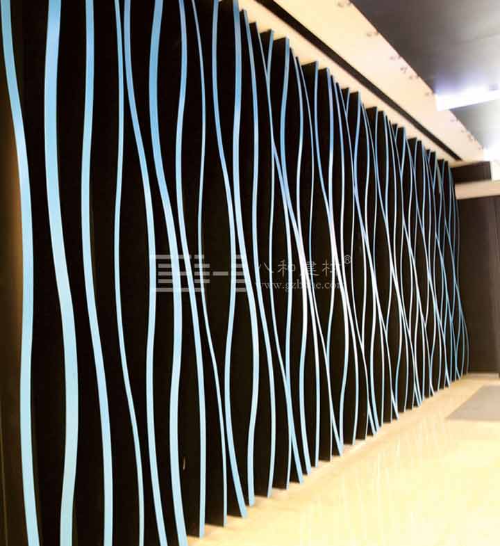 弧形鋁方通案例3 弧形鋁方通案例3