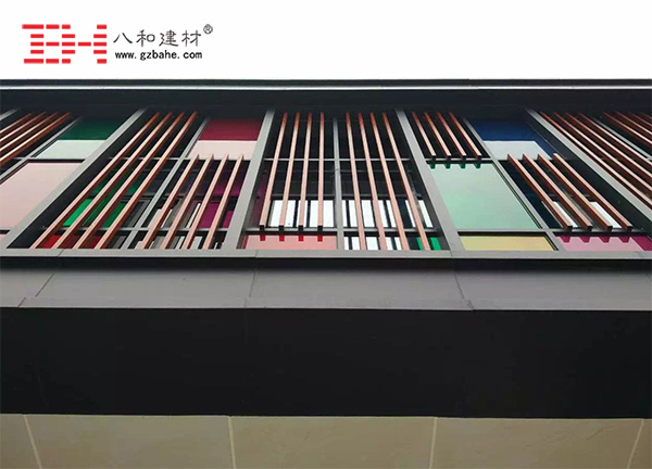 木紋型材方通外墻裝飾效果-橫琴中央匯沿街商鋪2 木紋型材方通外墻裝飾效果-橫琴中央匯沿街商鋪2