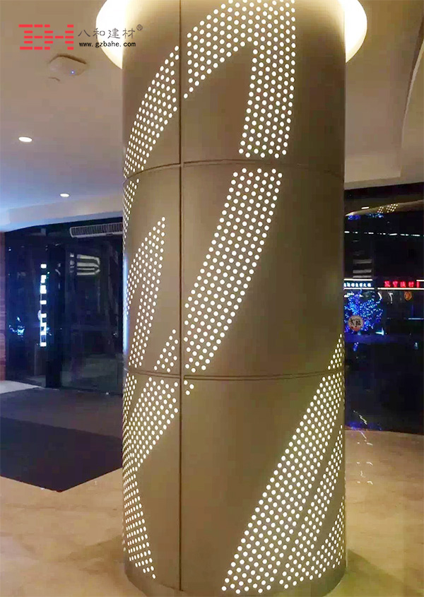 這樣的包柱鋁單板你喜歡嗎? 這樣的包柱鋁單板你喜歡嗎?