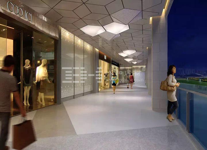 菱形鋁單板應用 菱形鋁單板應用