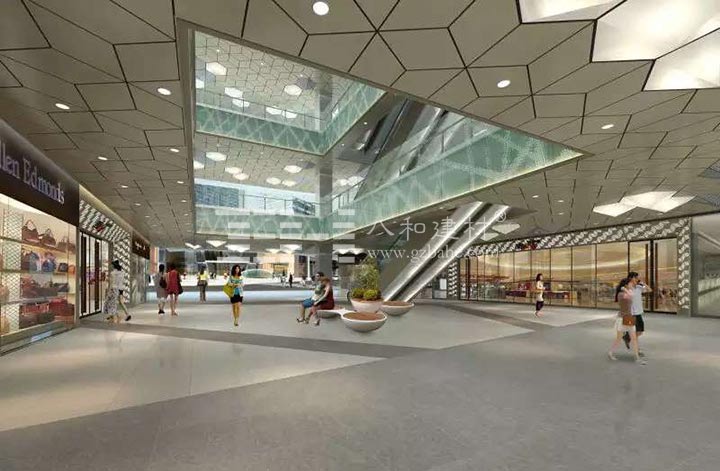 菱形鋁單板應用2 菱形鋁單板應用2