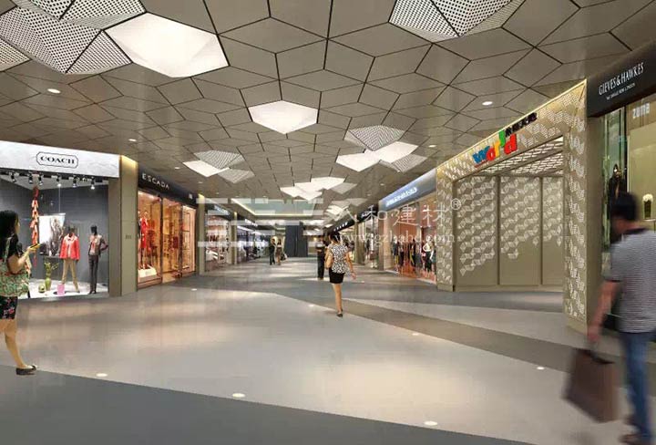 菱形鋁單板應用3 菱形鋁單板應用3