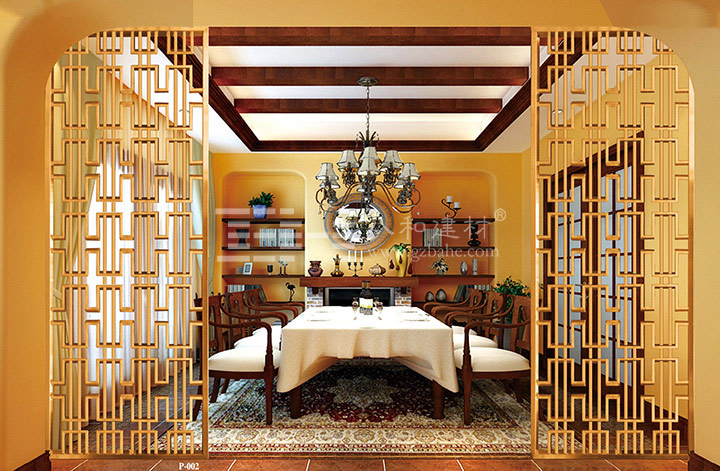 不銹鋼屏風應用案例