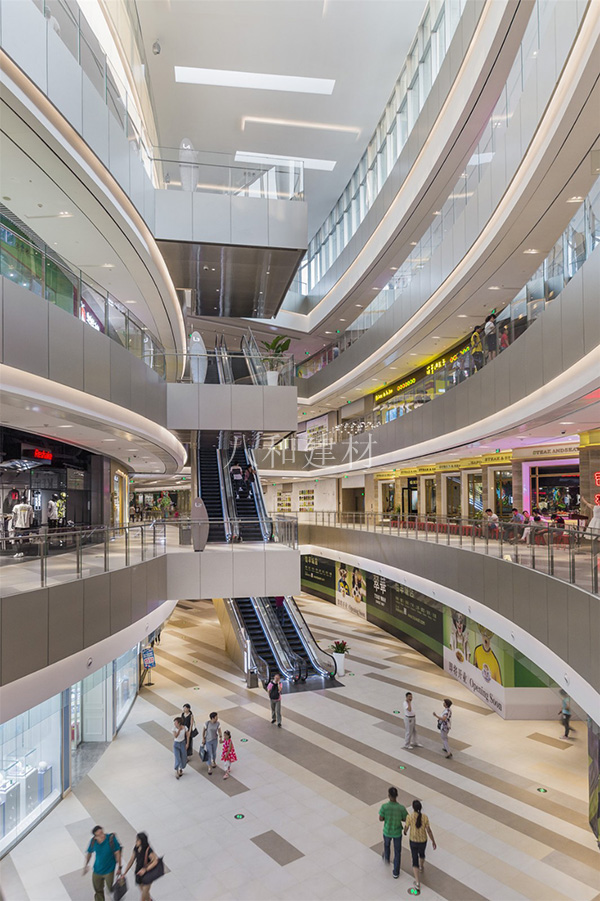 上海怡豐城購物中心鋁單板3