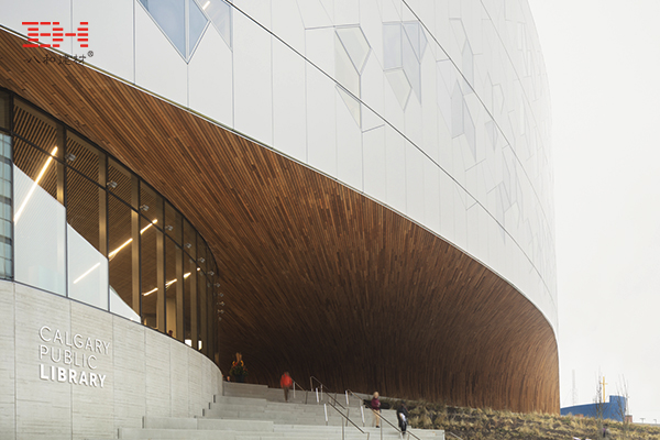 造型鋁單板裝飾卡爾加里中央圖書館建筑外墻002.jpg