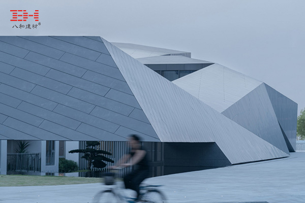 案例欣賞：室外鋁單板裝飾溫州綠軸翡翠文化館外墻