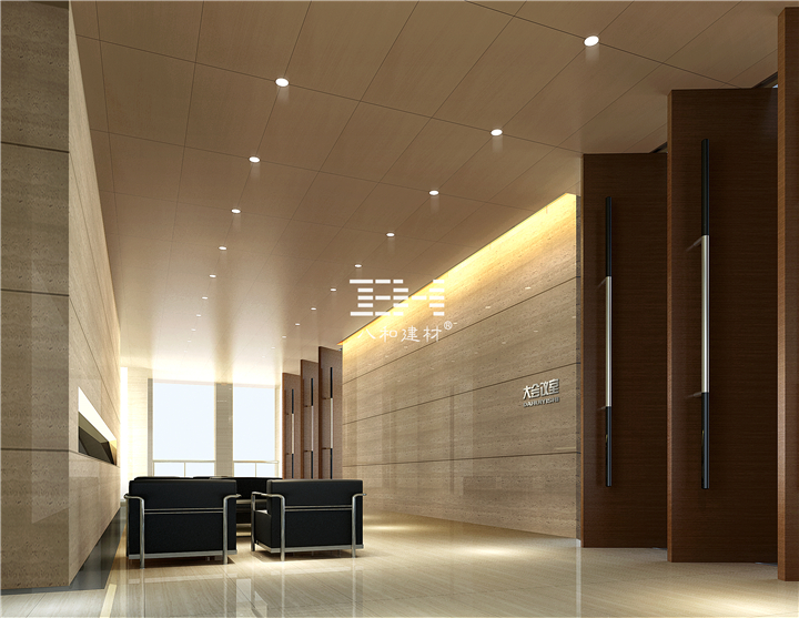 覆膜鋼板天花，新型環保裝飾材料