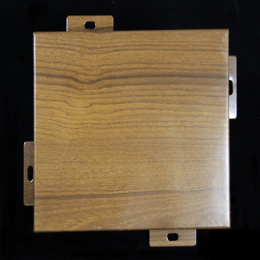 木紋鋁單板品質卓越，是高檔建筑裝飾材料