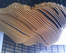 藝術弧形鋁方通 藝術弧形鋁方通