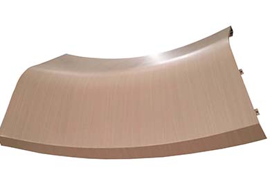 木紋雙曲鋁單板 木紋雙曲鋁單板